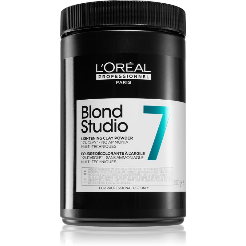 L’oréal professionnel blond studio lightening clay powder élénkítő púder ammónia nélkül 500 g