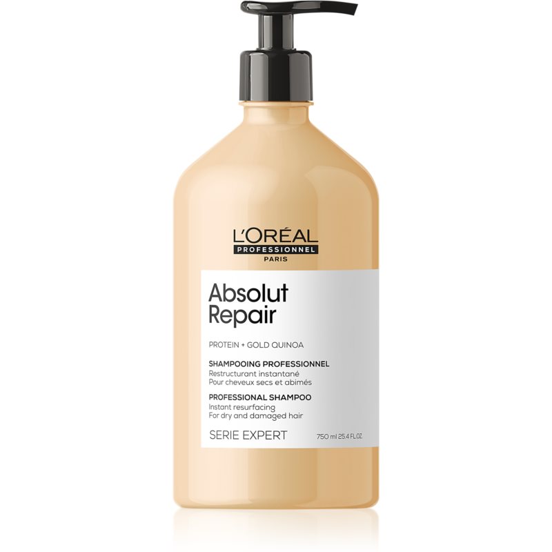 L’Oréal Professionnel Serie Expert Absolut Repair Deeply Regenerating Shampoo For Dry And Damaged Hair 750 Ml