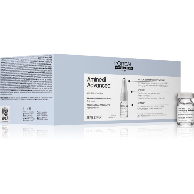 L’Oréal Professionnel Aminexil Advanced vyživující sérum proti padání vlasů 42x6 ml