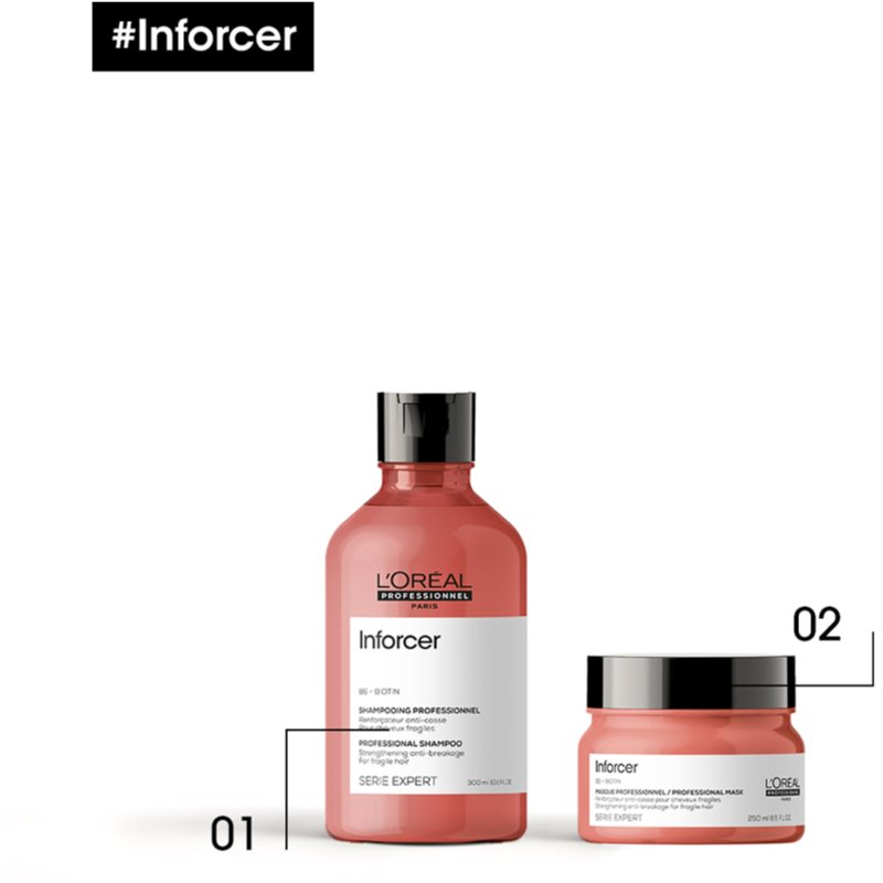 L’Oréal Professionnel Serie Expert Inforcer Fortifying Mask For Brittle And Stressed Hair 250 Ml