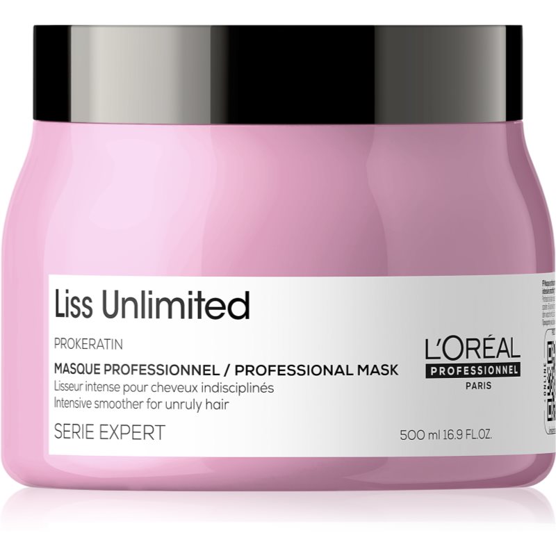 L’Oréal Professionnel Serie Expert Liss Unlimited Smoothing Mask For Unruly Hair 500 Ml