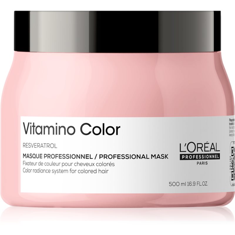L’Oréal Professionnel Serie Expert Vitamino Color Resveratrol rozjasňující maska pro ochranu barvy 500 ml