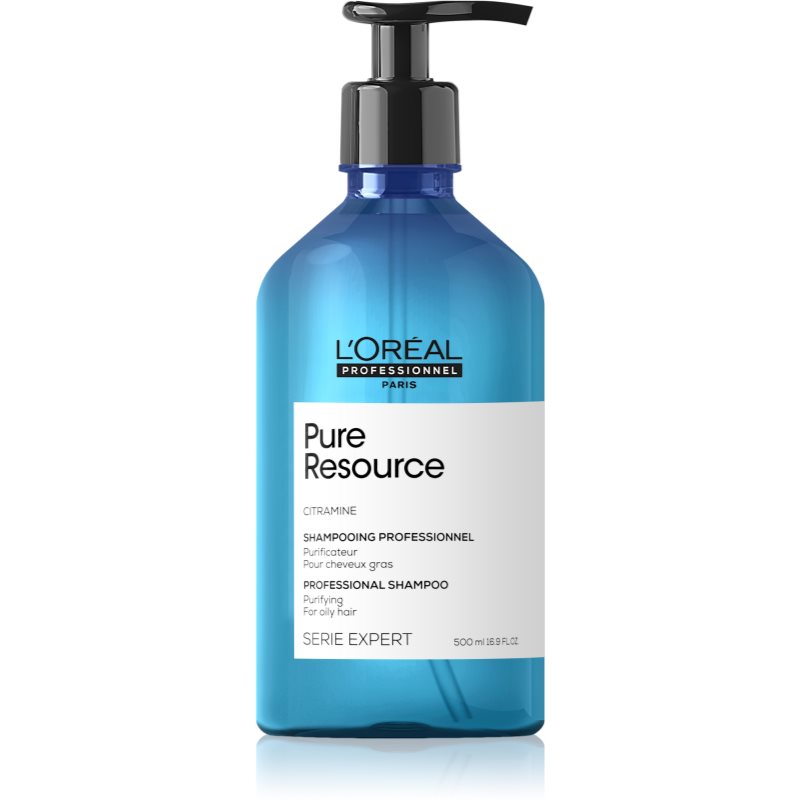 L’Oréal Professionnel Serie Expert Pure Resource hĺbkovo čistiaci šampón pre mastné vlasy 500 ml