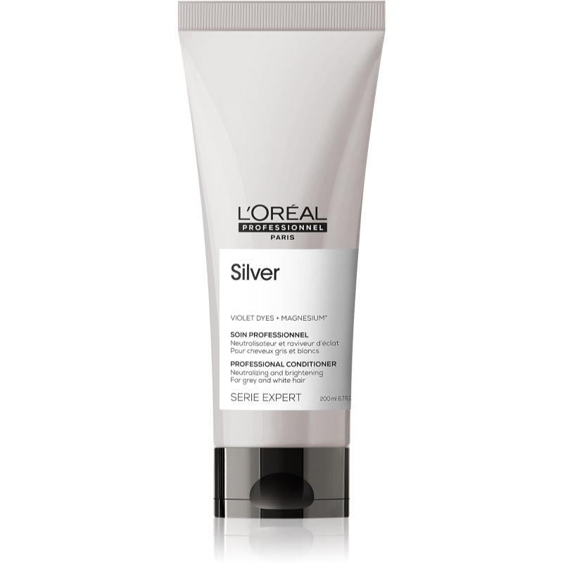 L’Oréal Professionnel Serie Expert Silver Brightening Conditioner For Grey Hair 200 Ml