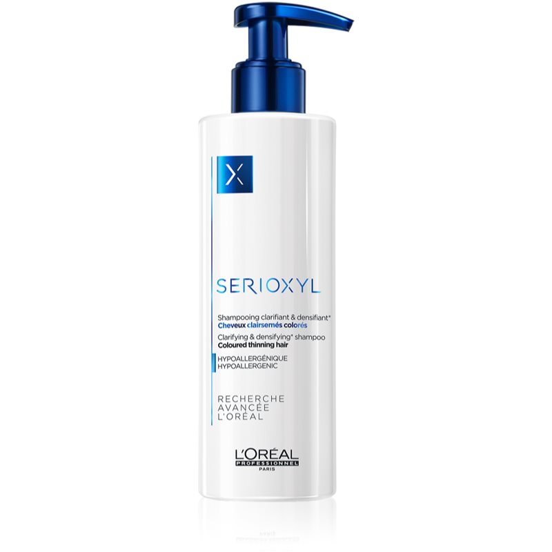 

L’Oréal Professionnel Serioxyl Coloured Thinning Hair очищуючий шампунь для фарбованого волосся