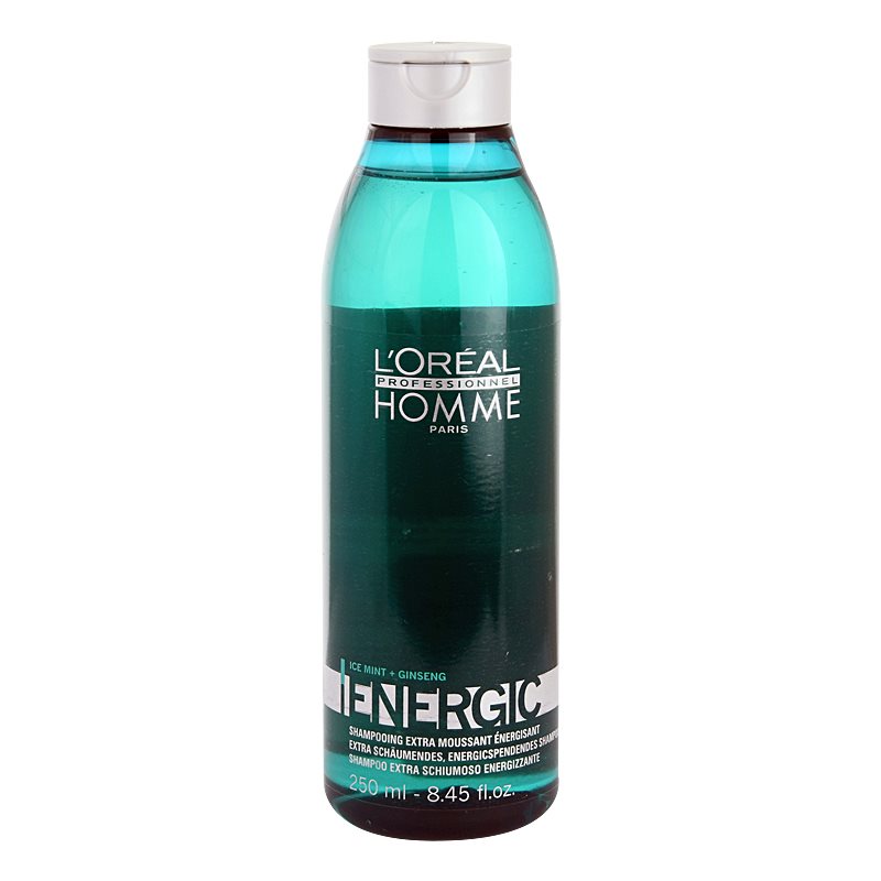

L’Oréal Professionnel Homme Energic очищуючий шампунь для щоденного використання