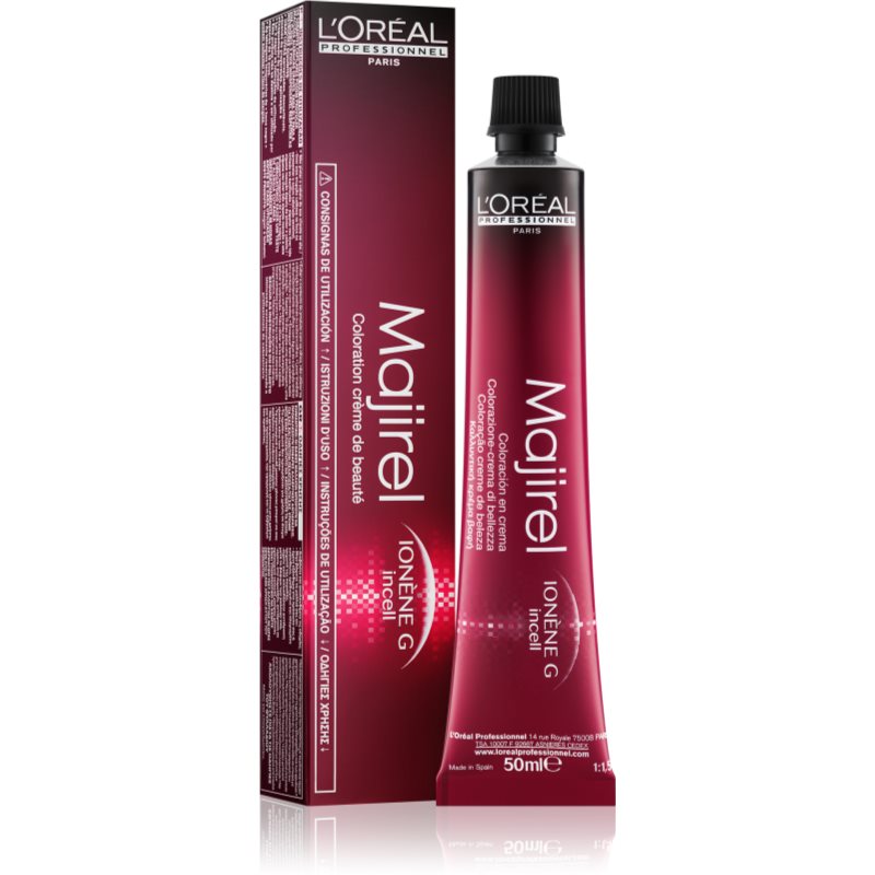 L’Oréal Professionnel Majirel Hair Colour Shade 5.62 Light Extra Red Iridescent Brown 50 Ml