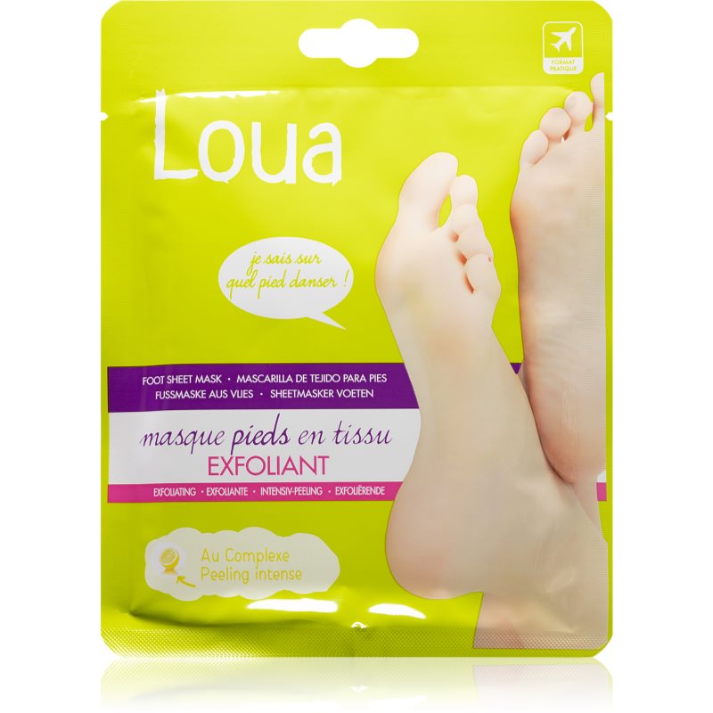 Loua Exfoliating Feet Mask regeneračná maska na nohy a nechty 14