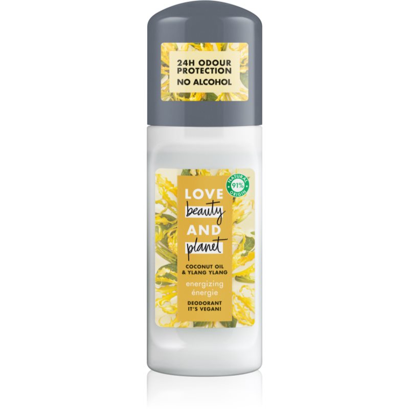 Love Beauty & Planet Energizing rutulinis dezodorantas 50 ml