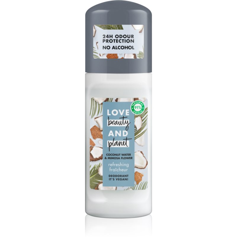 Love Beauty & Planet Refreshing rutulinis dezodorantas 50 ml
