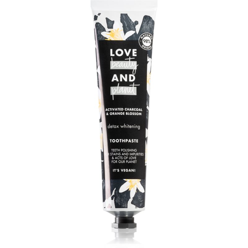 Love Beauty & Planet Detox Whitening fogfehérítő fogkrém faszénnel 75 ml