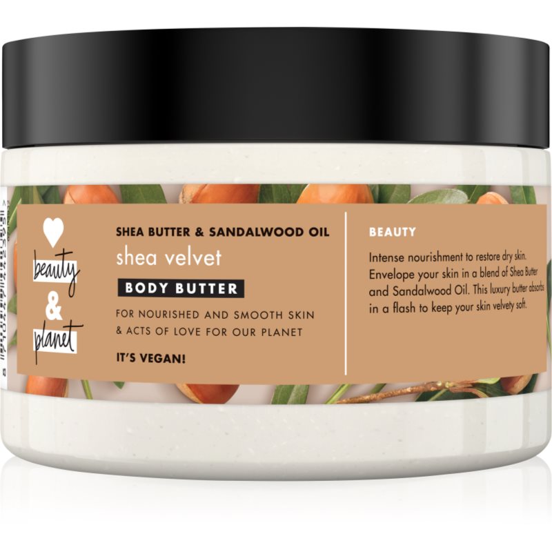 

Love Beauty & Planet Shea Velvet поживне масло для тіла