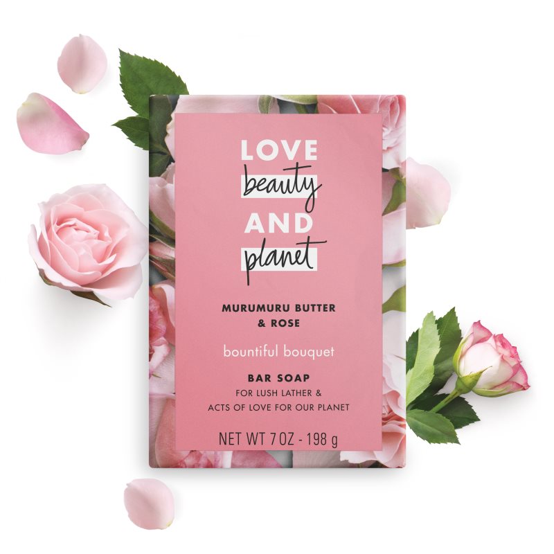 

Love Beauty & Planet Bountiful Bouquet очисне тверде мило