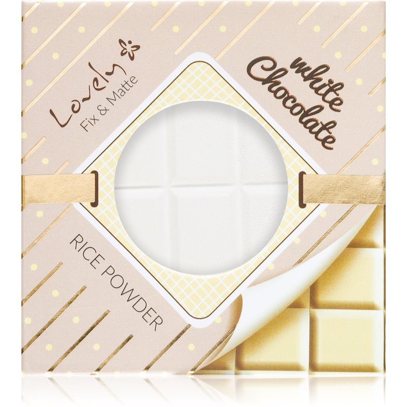 E-shop Lovely White Chocolate Rice Powder transparentní pudr