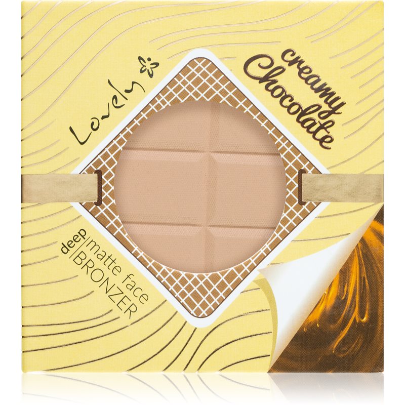 Lovely Creamy Chocolate компактна пудра-бронзантор для тіла та обличчя