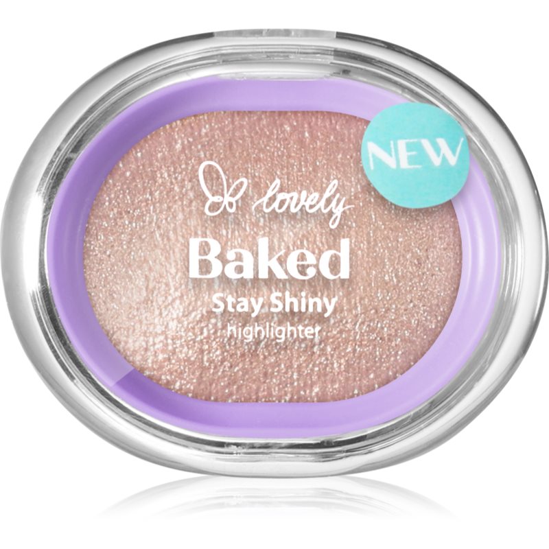 Lovely Baked Stay Shiny Highlighter zapečený rozjasňovač odtieň 02 4 g