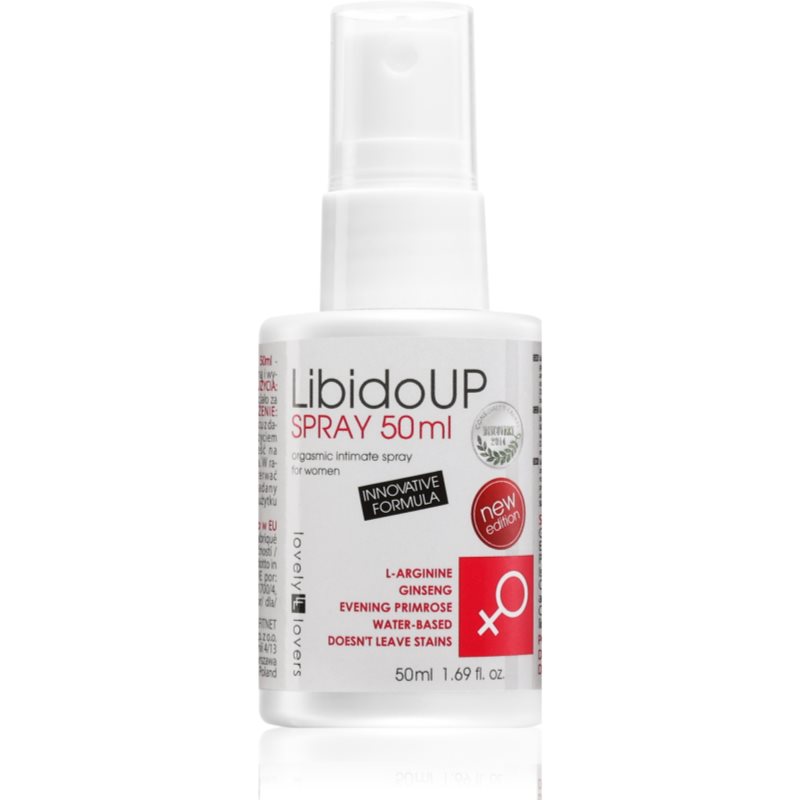 Lovely Lovers LibidoUp vaginálny sprej na podporu zvýšenia sexuálnej túžby 50 ml