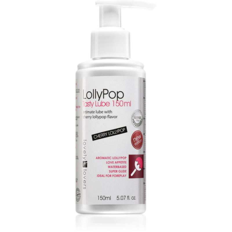 Lovely Lovers Tasty Lube lubrikačný gél s príchuťou Lollypop 150 ml