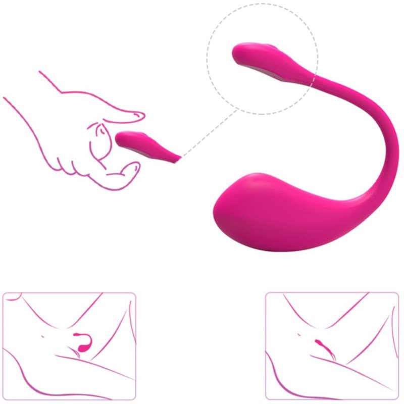 LOVENSE Lush 2 Wearable vibrační vajíčko 21 cm (obrázek 4)