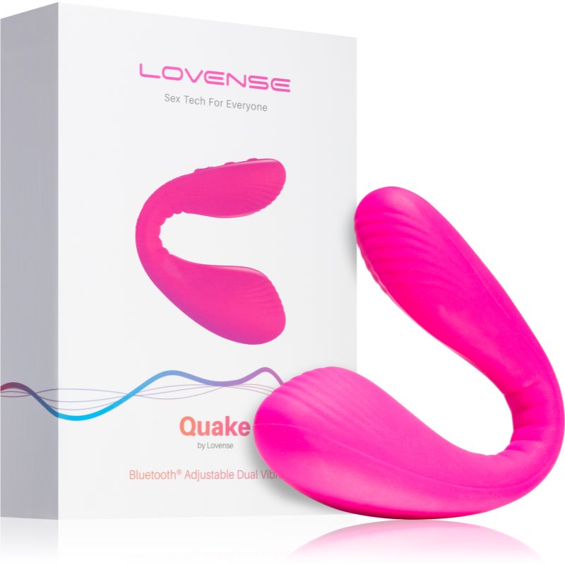 LOVENSE Dolce Quake Adjustable Dual Vibreur Pink 10,3 Cm