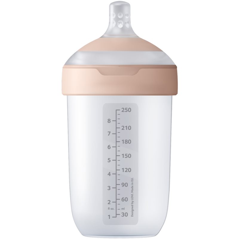 LOVI Mammafeel Bottle 250ml пляшечка для годування 3 M+ 250 мл