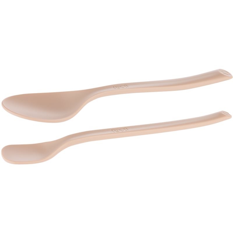 LOVI Set of Spoons lžička Nude 2 ks