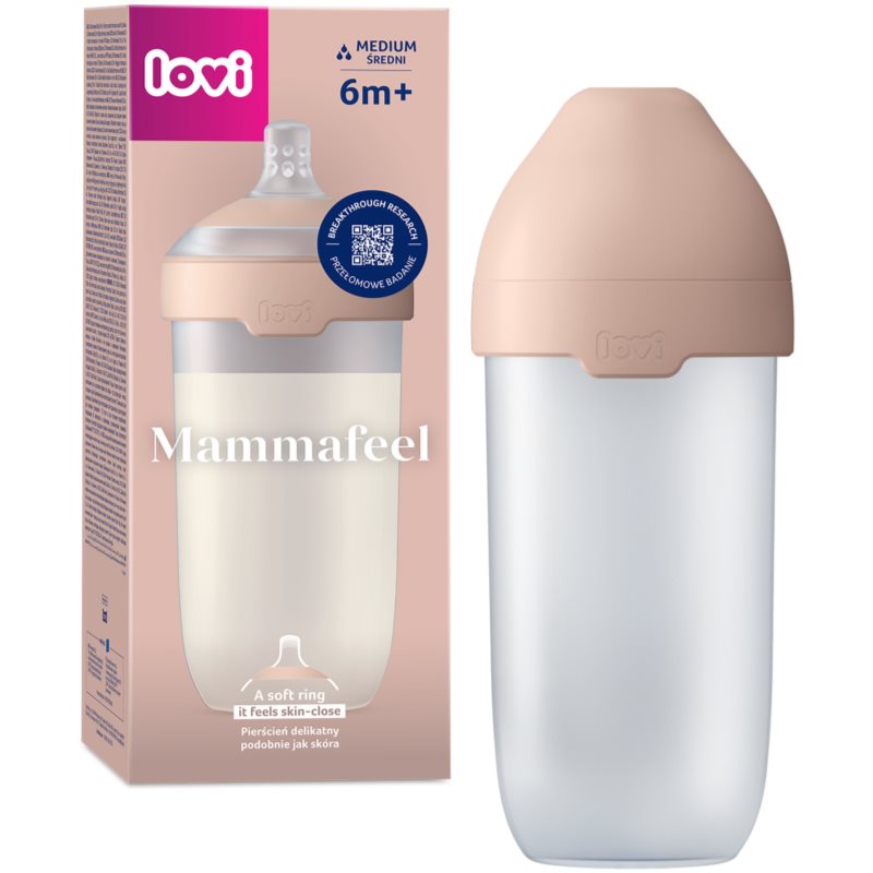 LOVI Mammafeel Bottle 330ml dojčenská fľaša 330 ml