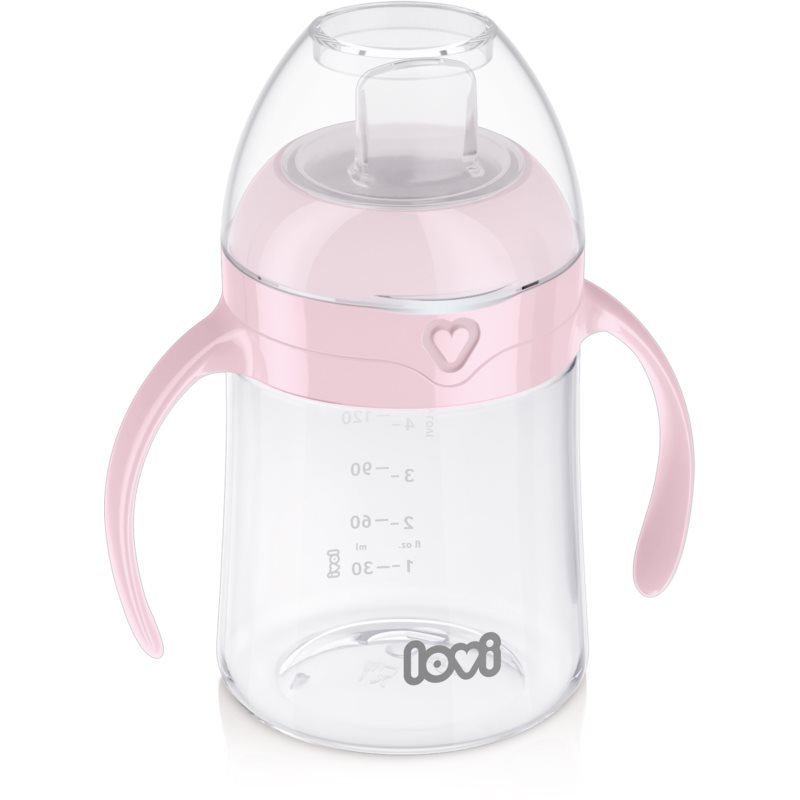 LOVI First Cup Cup With Handles Pink 6m+ 150 Ml