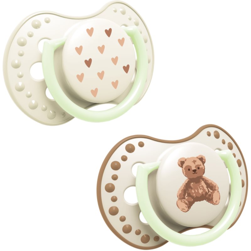 LOVI Teddy Love Schnuller 18m+ 2 St.