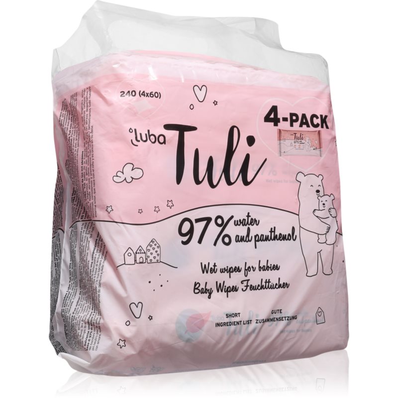 Luba Tuli 97% Water and Panthenol sada 240 ks