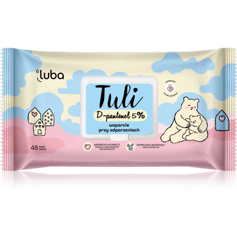 Luba Tuli D-panthenol 5% vlažne maramice za djecu 48 kom