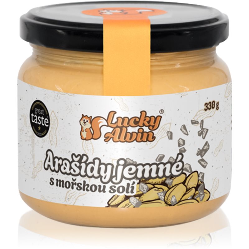 Lucky Alvin Arašidy jemné s morskou soľou orechová nátierka 330 g
