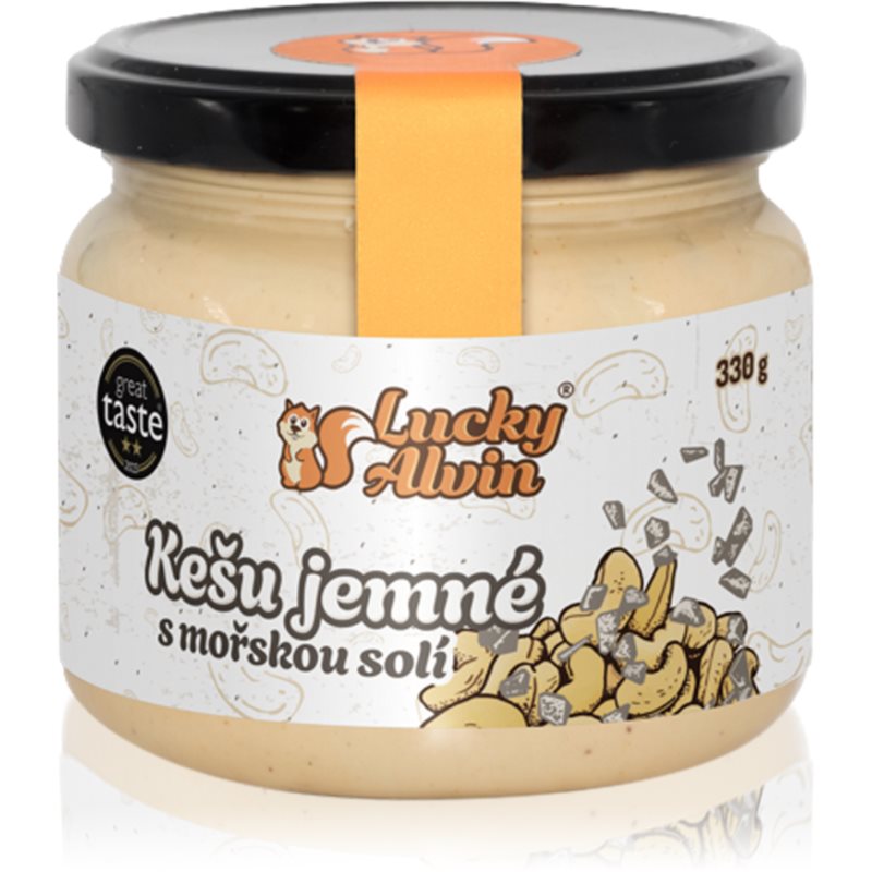 Lucky Alvin Kešu jemné s morskou soľou orechová nátierka 330 g