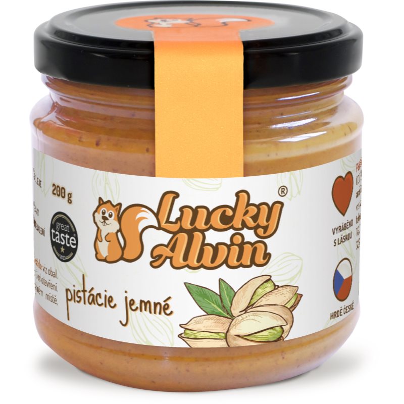 Lucky Alvin Pistácie jemné orechová nátierka 200 g