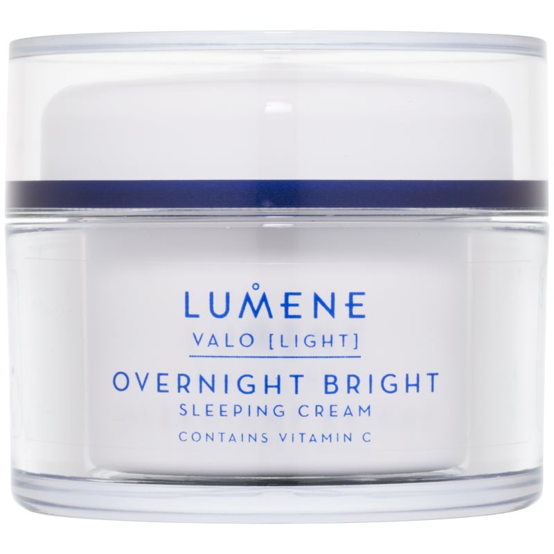 

Lumene VALO Overnight Bright освітлюючий нічний крем з вітаміном С