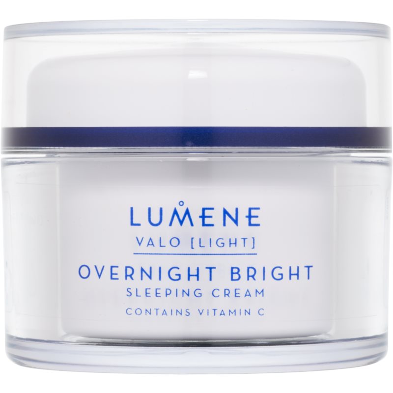 Lumene VALO Overnight Bright Illuminating Night Cream With Vitamin C 50 Ml