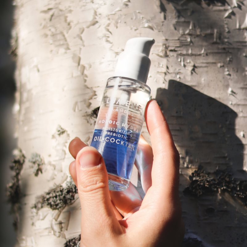 Lumene Nordic Hydra [LÄHDE] Moisturizing Prebiotic Oil-Cocktail Zwei-Phasen Serum für dehydrierte trockene Haut 30 ml