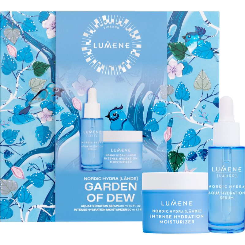 Lumene Nordic Hydra [LÄHDE] Garden Of Dew gift set for intensive hydration
