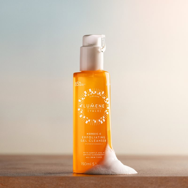 Lumene Nordic-C [VALO] jemný mycí gel s exfoliačním účinkem 150 ml (obrázek 3)