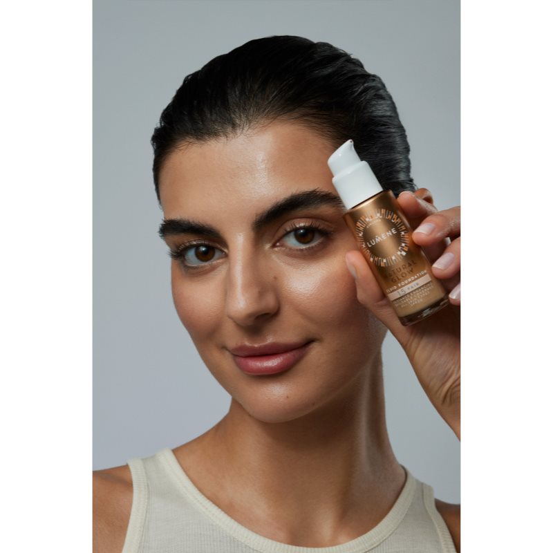 Lumene Natural Glow brightening foundation for a natural look SPF 20 shade 1.5 Fair 30 ml