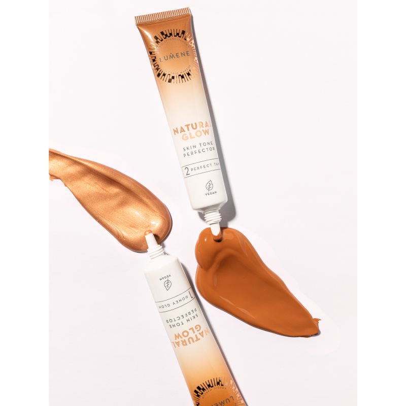 Lumene Natural Glow Skin Tone Perfector рідкий хайлайтер відтінок 2 Perfect Tan 20 мл