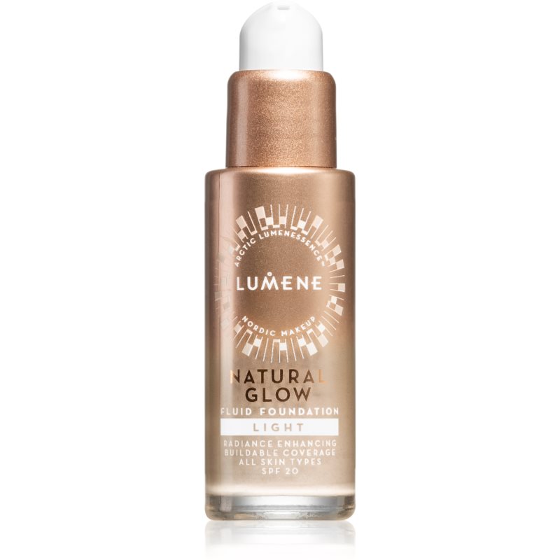 Lumene Natural Glow brightening foundation for a natural look SPF 20 shade 0.5 Light 30 ml
