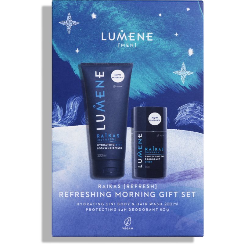 Lumene RAIKAS Refresh Gift Set (for The Body) For Men