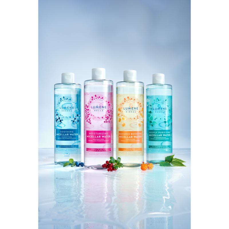 Lumene Nordic Sensitive [HERKKÄ] Soothing beruhigendes Mizellenwasser für trockene bis empfindliche Haut 400 ml