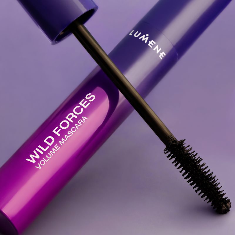 Lumene Wild Forces Volume Mascara objemová řasenka odstín Black 14 ml (obrázek 5)
