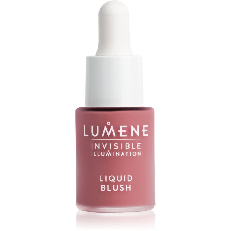 Lumene Invisible Illumination tekutá lícenka pre rozjasnenie pleti odtieň Arctuc Rose 15 ml