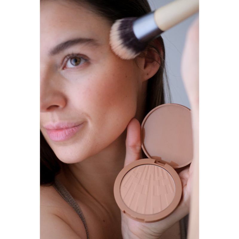Lumene Natural Glow kompakter, bronzierender Puder Farbton 2 Arctic Sun 10 g
