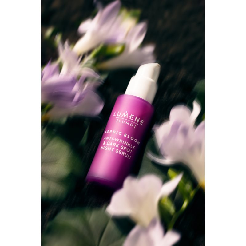 Lumene Nordic Bloom [LUMO] noční sérum proti vráskám a tmavým skvrnám 30 ml (obrázek 3)