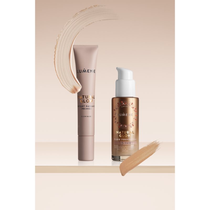 Lumene Natural Glow Instant Radiance Make-up Primer zum Aufklaren der Haut 20 ml (Bild 5)