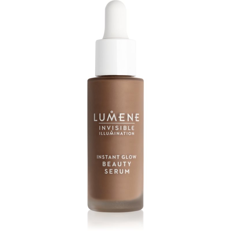Lumene Invisible Illumination Instant Glow erittäin kevyt meikkivoide sävy 600 Universal Deep 30 ml